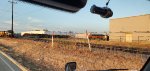 BNSF 3666, A Primered ES44ACH waiting to Be Painted, with BNSF 3667, 3668, and 3670 Laced Up in the Background Waiting to be Delivered to The BNSF Railway. 